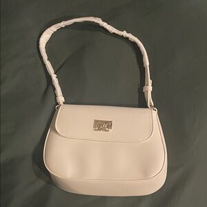 CLUCI Chic Cream Shoulder Bag